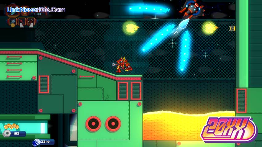 Hình ảnh trong game 20XX (screenshot) Hình ảnh trong game 20XX (screenshot)