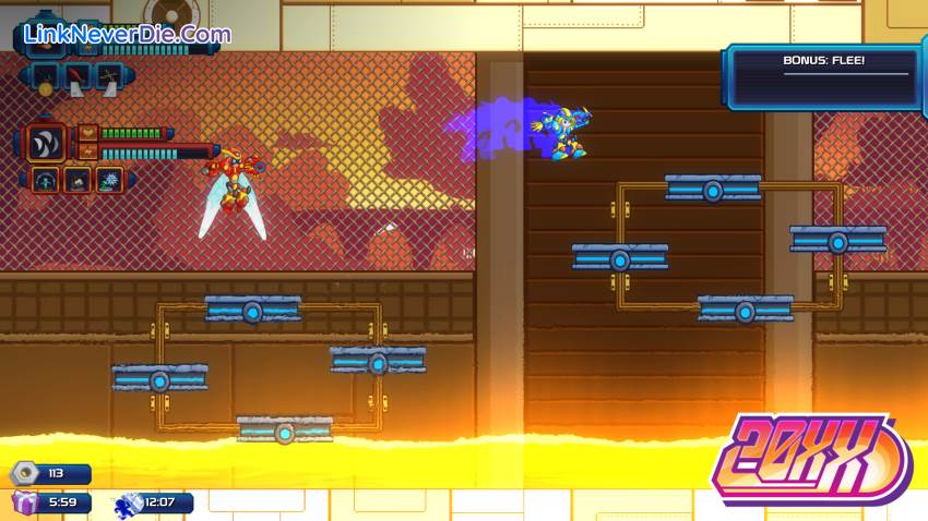 Hình ảnh trong game 20XX (screenshot) Hình ảnh trong game 20XX (screenshot)