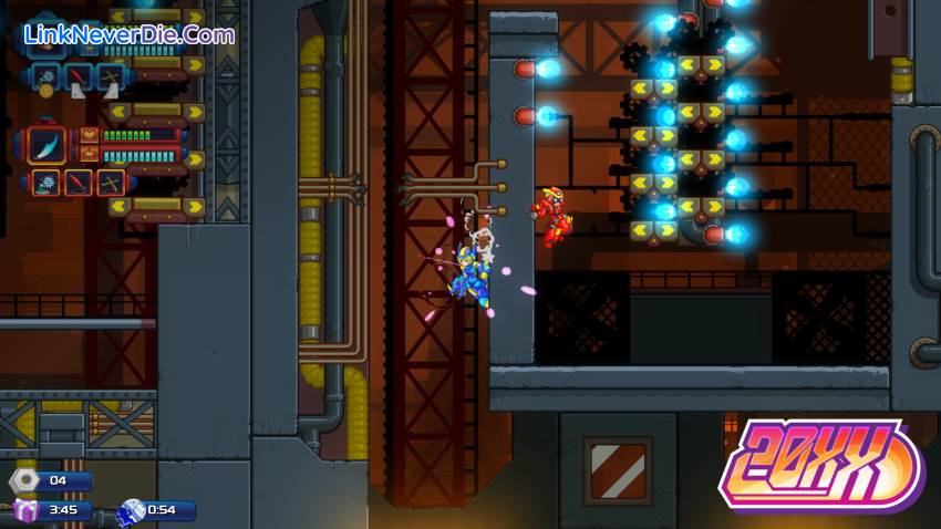 Hình ảnh trong game 20XX (screenshot) Hình ảnh trong game 20XX (screenshot)