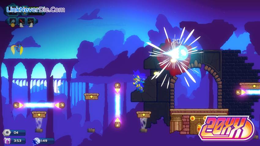 Hình ảnh trong game 20XX (screenshot) Hình ảnh trong game 20XX (screenshot)