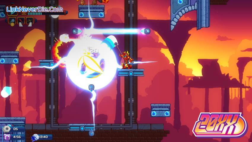 Hình ảnh trong game 20XX (screenshot) Hình ảnh trong game 20XX (screenshot)