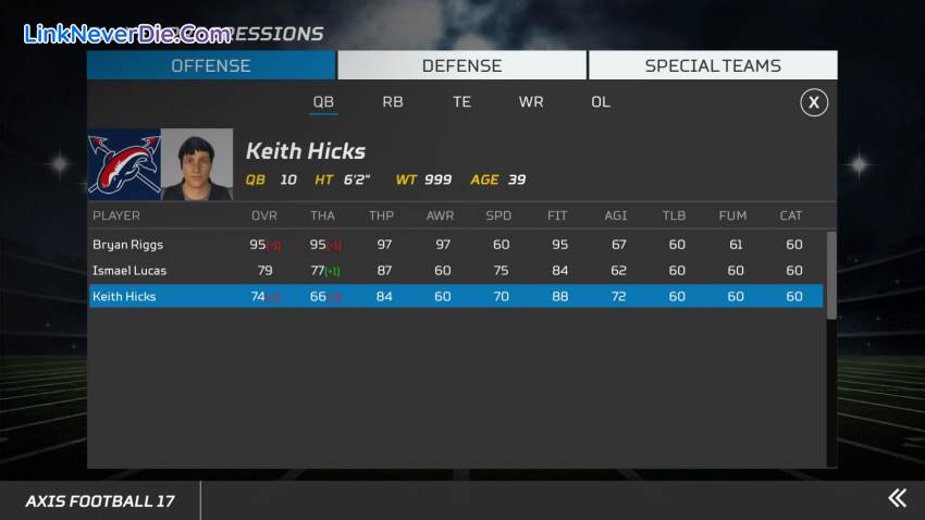 Hình ảnh trong game Axis Football 2017 (screenshot) Hình ảnh trong game Axis Football 2017 (screenshot)