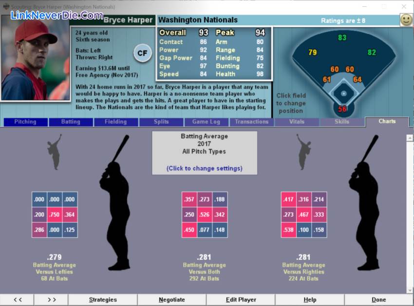 Hình ảnh trong game Baseball Mogul (screenshot) Hình ảnh trong game Baseball Mogul (screenshot)