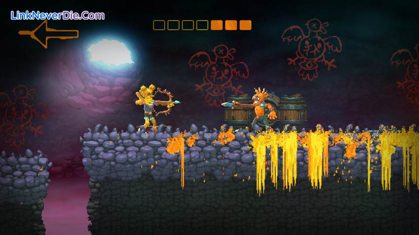 Hình ảnh trong game Nidhogg 2 (screenshot) Hình ảnh trong game Nidhogg 2 (screenshot)