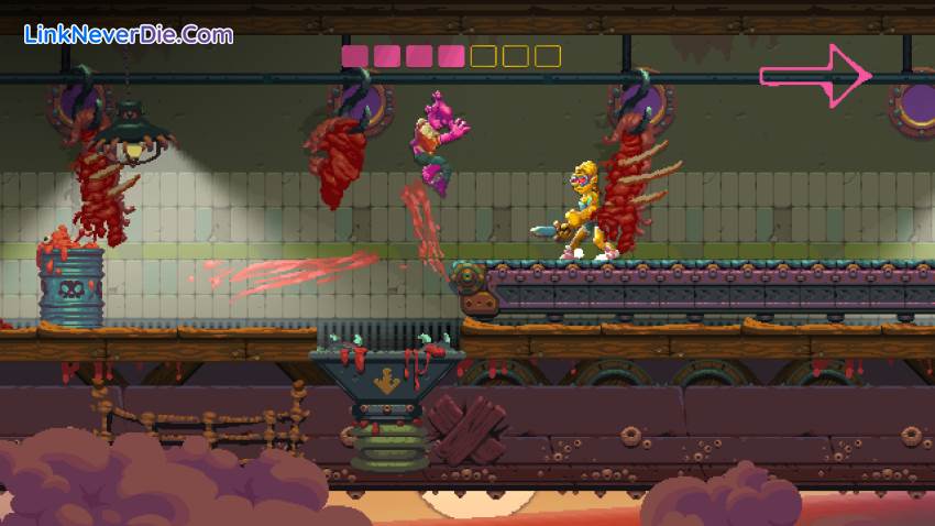 Hình ảnh trong game Nidhogg 2 (screenshot) Hình ảnh trong game Nidhogg 2 (screenshot)
