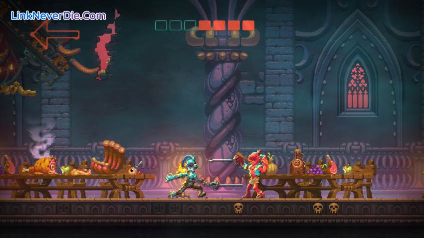 Hình ảnh trong game Nidhogg 2 (screenshot) Hình ảnh trong game Nidhogg 2 (screenshot)