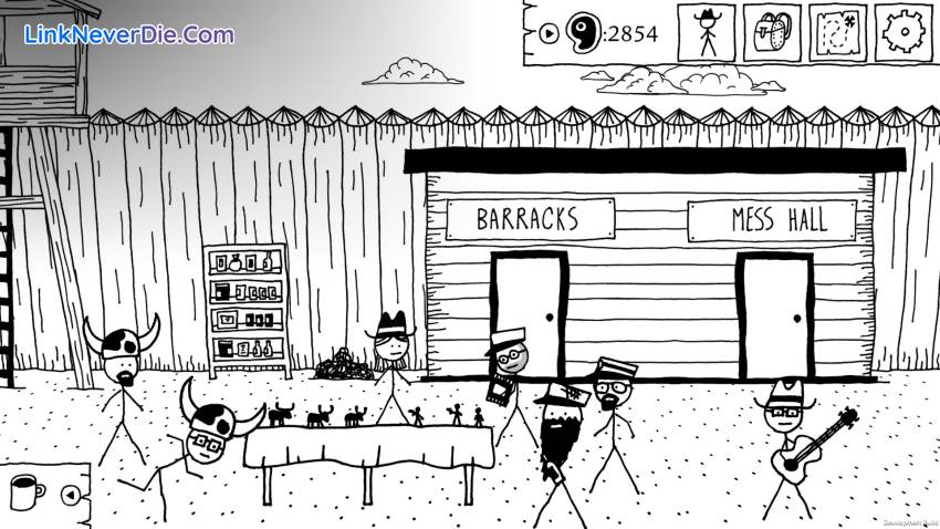 Hình ảnh trong game West of Loathing (screenshot) Hình ảnh trong game West of Loathing (screenshot)