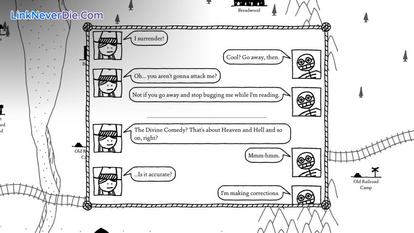 Hình ảnh trong game West of Loathing (screenshot) Hình ảnh trong game West of Loathing (screenshot)