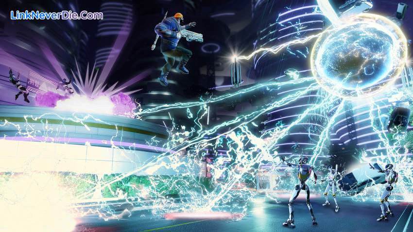 Hình ảnh trong game Agents of Mayhem (screenshot) Hình ảnh trong game Agents of Mayhem (screenshot)
