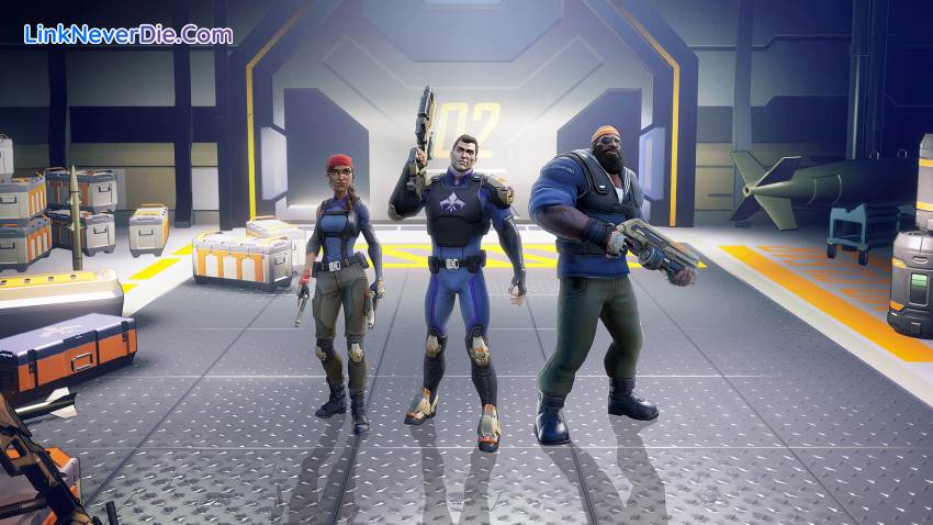 Hình ảnh trong game Agents of Mayhem (screenshot) Hình ảnh trong game Agents of Mayhem (screenshot)