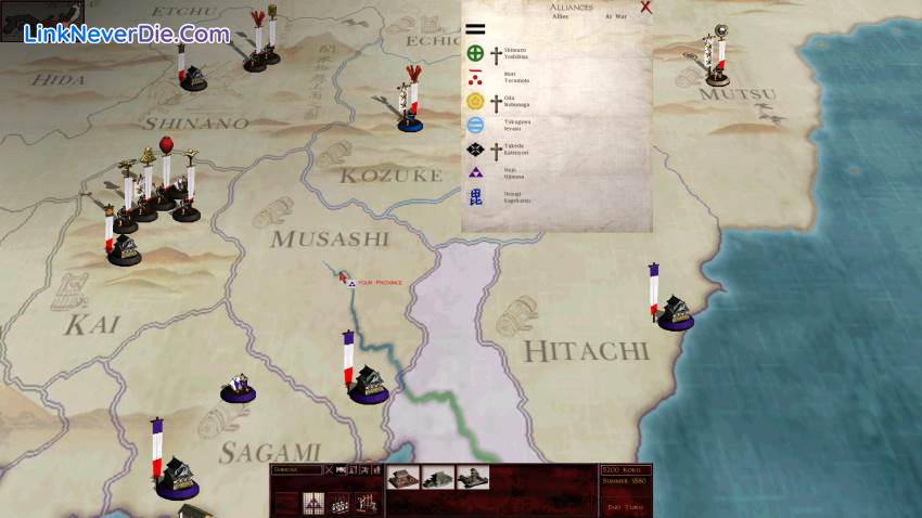 Hình ảnh trong game Total War: Shogun (screenshot) Hình ảnh trong game Total War: Shogun (screenshot)