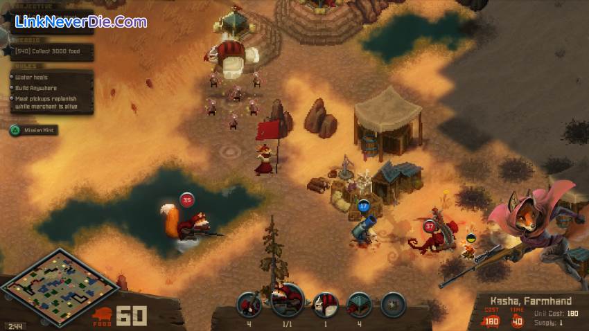 Hình ảnh trong game Tooth and Tail (screenshot) Hình ảnh trong game Tooth and Tail (screenshot)