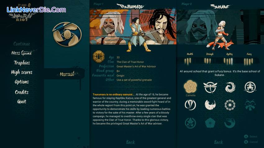 Hình ảnh trong game Samurai Riot (screenshot) Hình ảnh trong game Samurai Riot (screenshot)