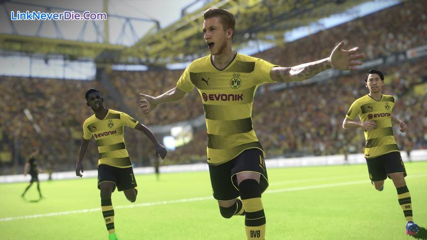 Hình ảnh trong game PES 2018 (screenshot) Hình ảnh trong game PES 2018 (screenshot)