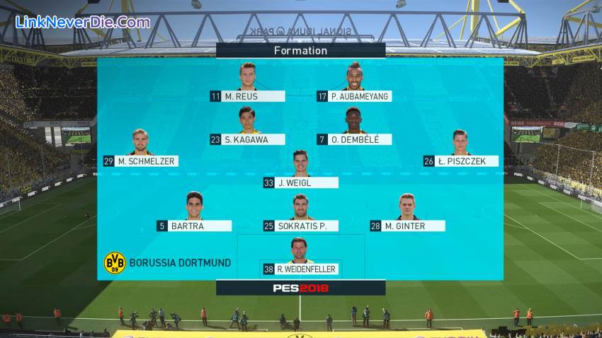 Hình ảnh trong game PES 2018 (screenshot) Hình ảnh trong game PES 2018 (screenshot)