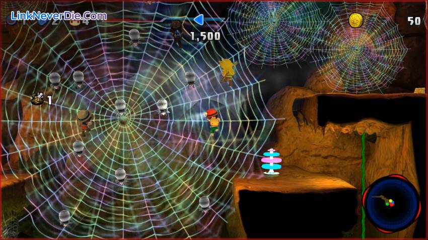 Hình ảnh trong game Spelunker Party (screenshot) Hình ảnh trong game Spelunker Party (screenshot)