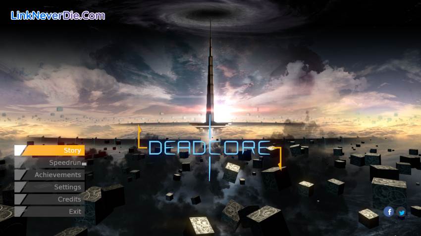 Hình ảnh trong game DeadCore (screenshot) Hình ảnh trong game DeadCore (screenshot)