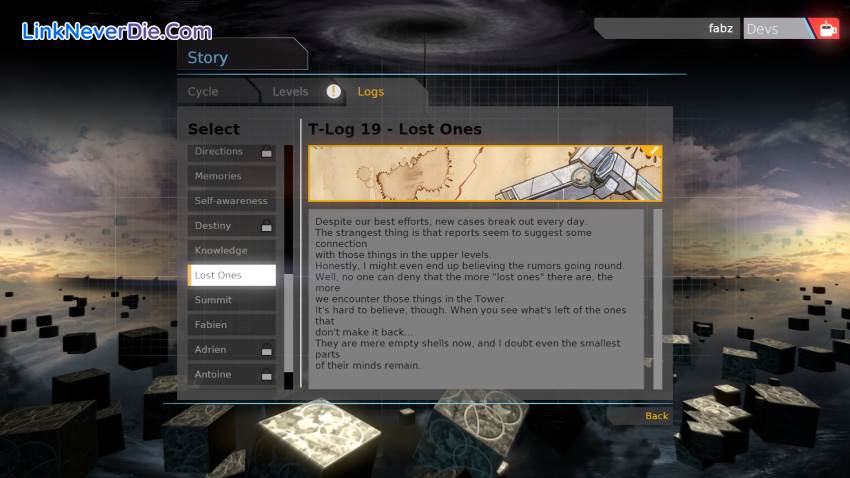 Hình ảnh trong game DeadCore (screenshot) Hình ảnh trong game DeadCore (screenshot)