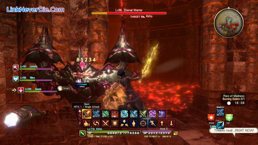 Hình ảnh trong game Sword Art Online: Hollow Realization (screenshot) Hình ảnh trong game Sword Art Online: Hollow Realization (screenshot)