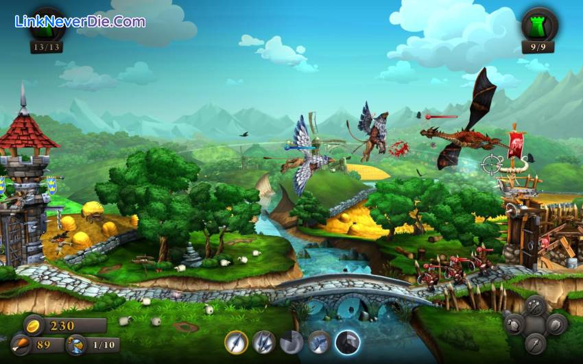 Hình ảnh trong game CastleStorm (screenshot) Hình ảnh trong game CastleStorm (screenshot)
