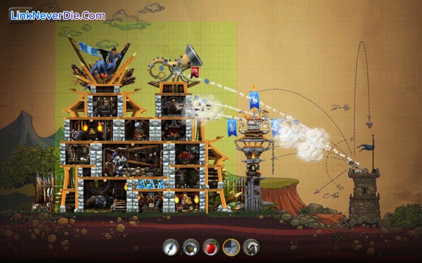 Hình ảnh trong game CastleStorm (screenshot) Hình ảnh trong game CastleStorm (screenshot)