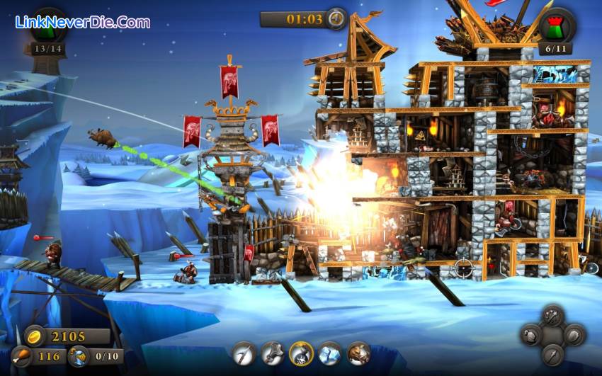 Hình ảnh trong game CastleStorm (screenshot) Hình ảnh trong game CastleStorm (screenshot)