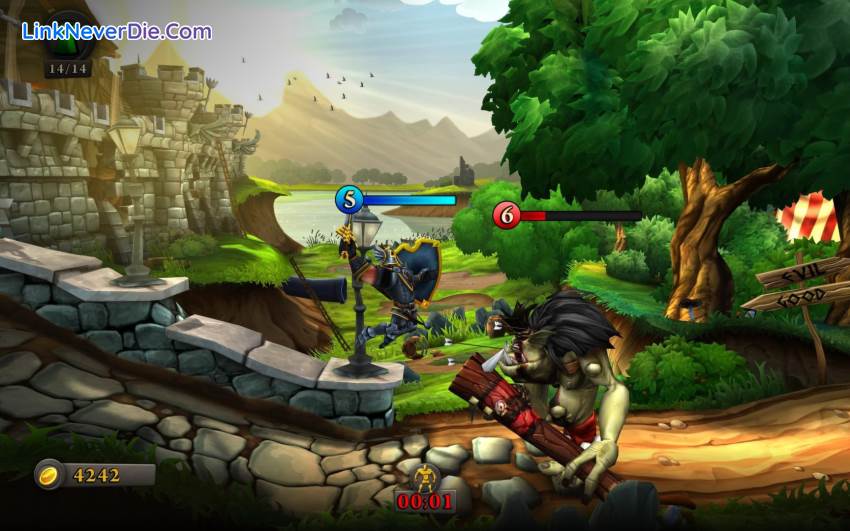 Hình ảnh trong game CastleStorm (screenshot) Hình ảnh trong game CastleStorm (screenshot)