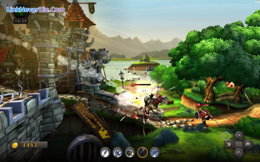 Hình ảnh trong game CastleStorm (screenshot) Hình ảnh trong game CastleStorm (screenshot)