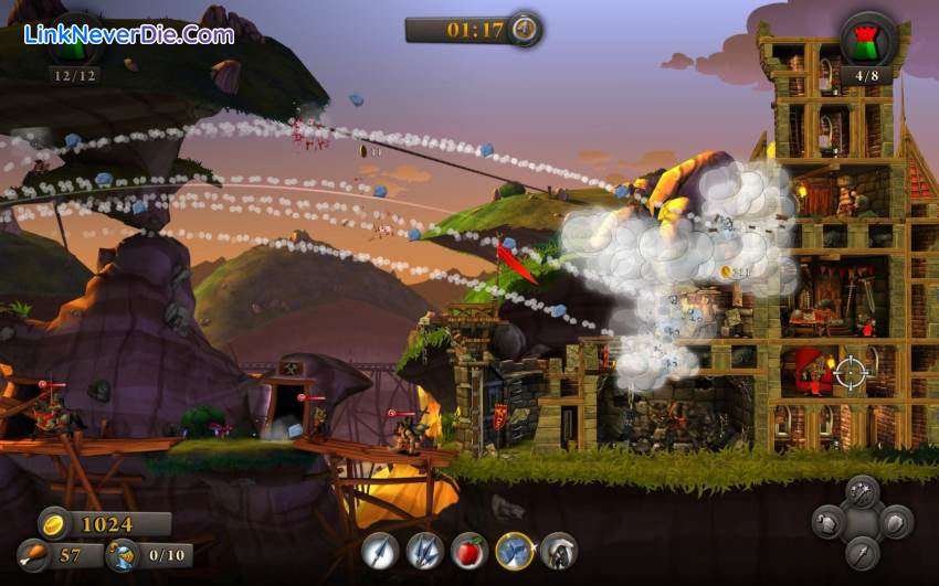 Hình ảnh trong game CastleStorm (screenshot) Hình ảnh trong game CastleStorm (screenshot)
