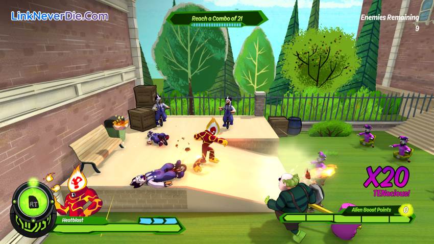 Hình ảnh trong game Ben 10 (screenshot) Hình ảnh trong game Ben 10 (screenshot)