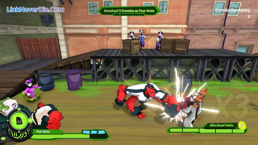 Hình ảnh trong game Ben 10 (screenshot) Hình ảnh trong game Ben 10 (screenshot)