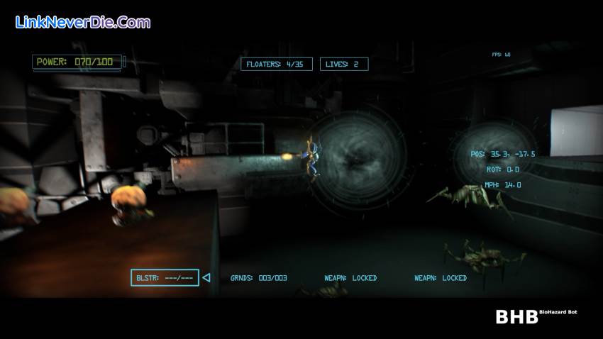 Hình ảnh trong game BHB: BioHazard Bot (screenshot) Hình ảnh trong game BHB: BioHazard Bot (screenshot)