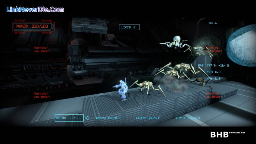 Hình ảnh trong game BHB: BioHazard Bot (screenshot) Hình ảnh trong game BHB: BioHazard Bot (screenshot)