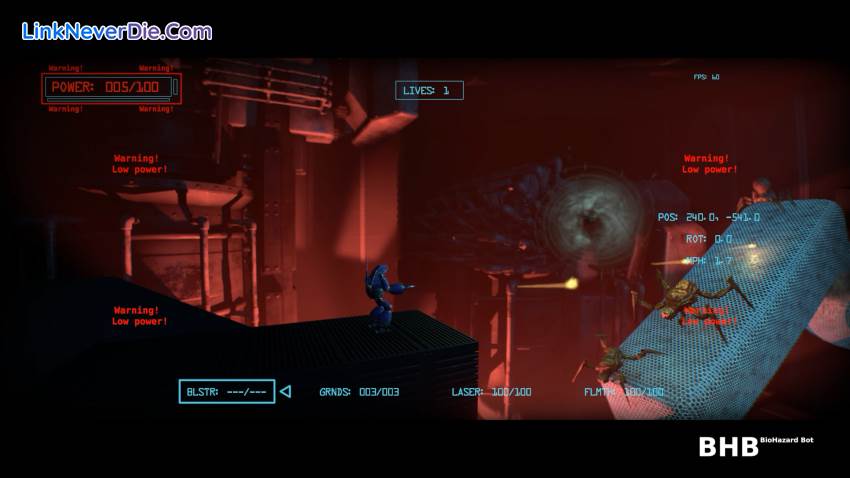 Hình ảnh trong game BHB: BioHazard Bot (screenshot) Hình ảnh trong game BHB: BioHazard Bot (screenshot)