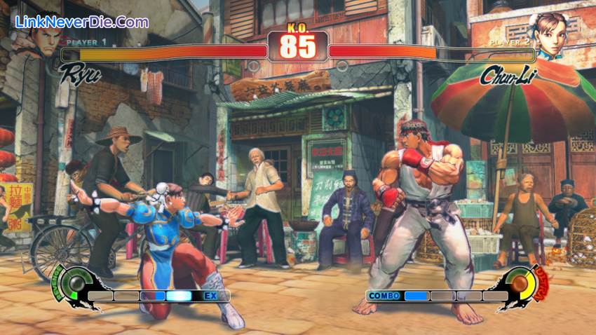 Hình ảnh trong game Street Fighter IV (screenshot) Hình ảnh trong game Street Fighter IV (screenshot)