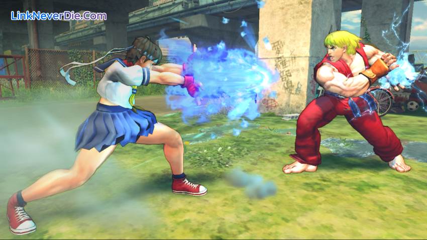 Hình ảnh trong game Street Fighter IV (screenshot) Hình ảnh trong game Street Fighter IV (screenshot)