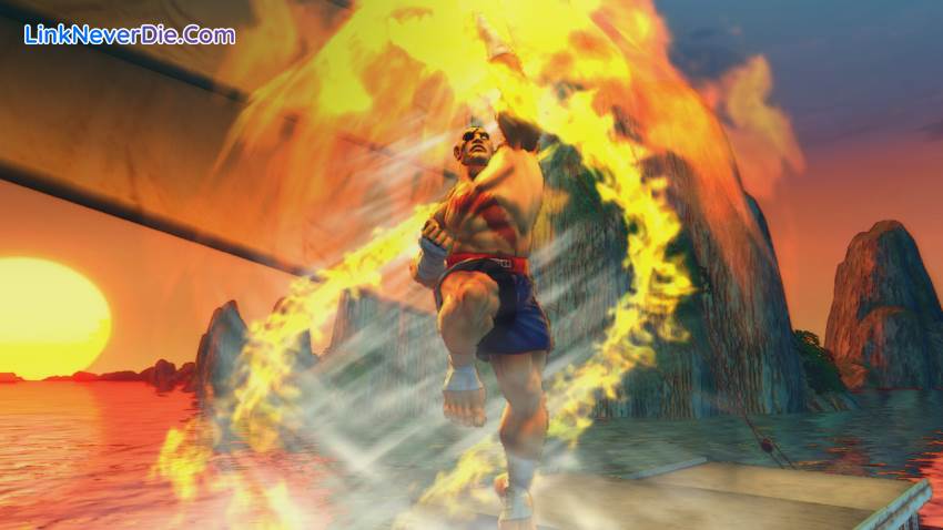 Hình ảnh trong game Street Fighter IV (screenshot) Hình ảnh trong game Street Fighter IV (screenshot)