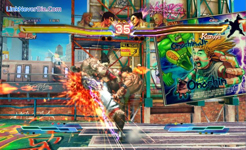 Hình ảnh trong game Street Fighter X Tekken (screenshot) Hình ảnh trong game Street Fighter X Tekken (screenshot)