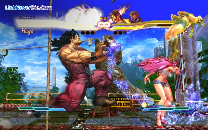 Hình ảnh trong game Street Fighter X Tekken (screenshot) Hình ảnh trong game Street Fighter X Tekken (screenshot)