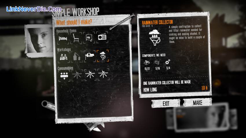 Hình ảnh trong game This War of Mine (screenshot) Hình ảnh trong game This War of Mine (screenshot)