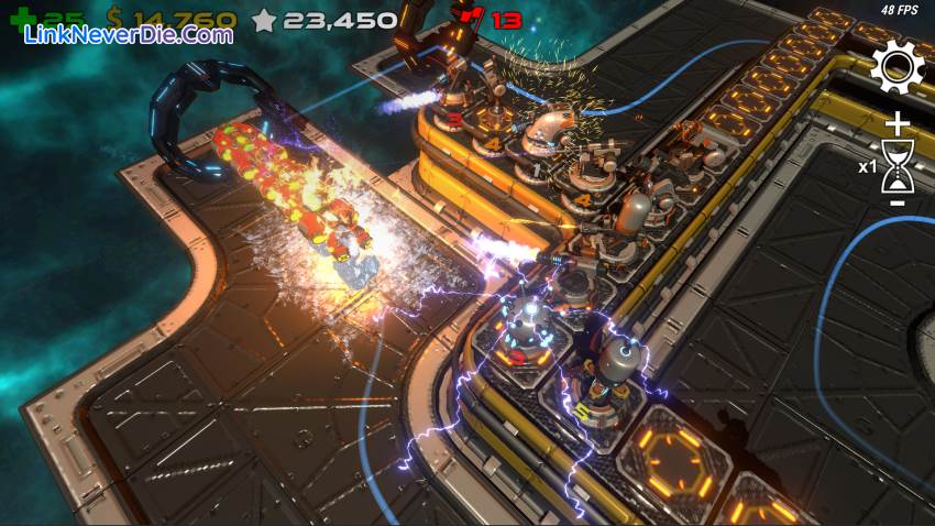 Hình ảnh trong game Space Panic Defense (screenshot) Hình ảnh trong game Space Panic Defense (screenshot)