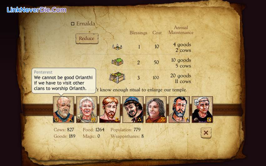 Hình ảnh trong game King of Dragon Pass (screenshot) Hình ảnh trong game King of Dragon Pass (screenshot)