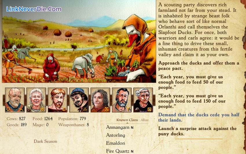 Hình ảnh trong game King of Dragon Pass (screenshot) Hình ảnh trong game King of Dragon Pass (screenshot)