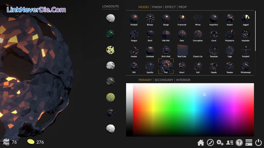 Hình ảnh trong game Polyball (screenshot) Hình ảnh trong game Polyball (screenshot)