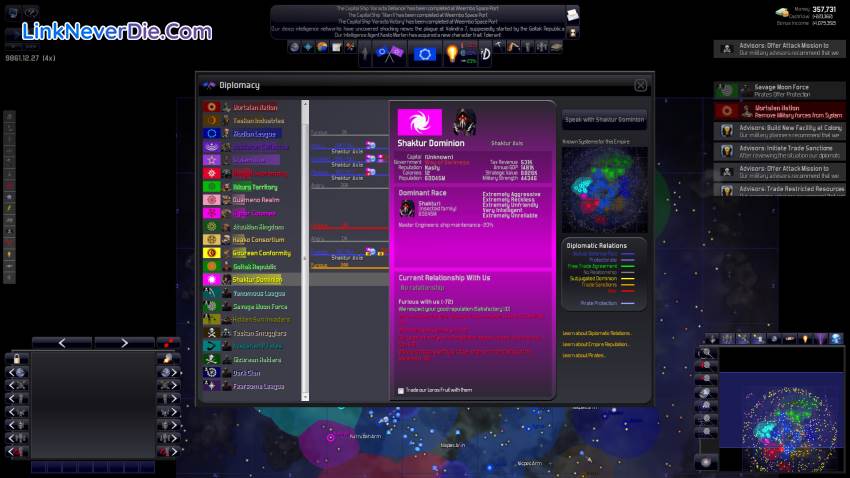 Hình ảnh trong game Distant Worlds: Universe (screenshot) Hình ảnh trong game Distant Worlds: Universe (screenshot)