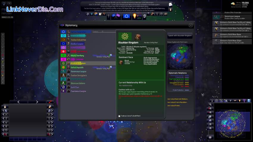 Hình ảnh trong game Distant Worlds: Universe (screenshot) Hình ảnh trong game Distant Worlds: Universe (screenshot)