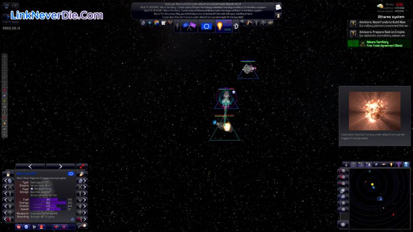 Hình ảnh trong game Distant Worlds: Universe (screenshot) Hình ảnh trong game Distant Worlds: Universe (screenshot)