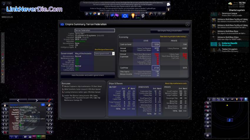 Hình ảnh trong game Distant Worlds: Universe (screenshot) Hình ảnh trong game Distant Worlds: Universe (screenshot)