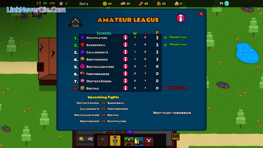 Hình ảnh trong game Gladiator School (screenshot) Hình ảnh trong game Gladiator School (screenshot)