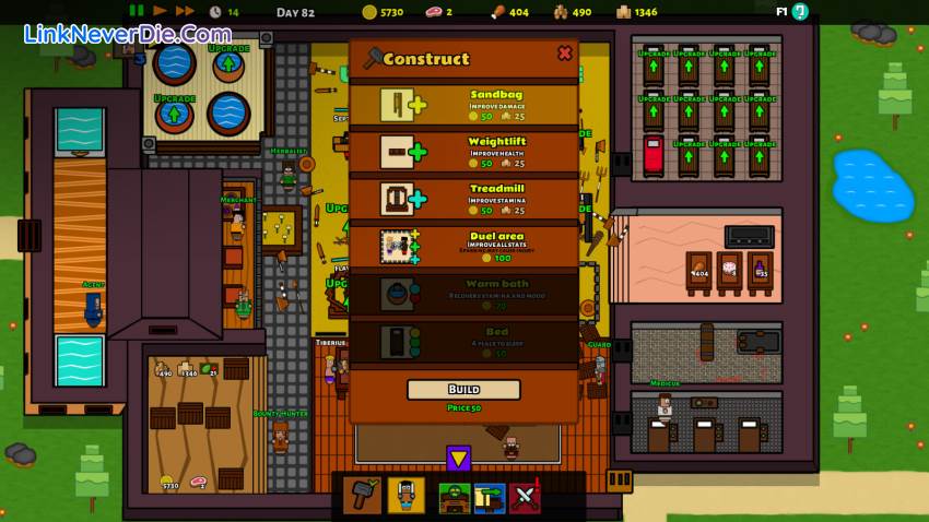 Hình ảnh trong game Gladiator School (screenshot) Hình ảnh trong game Gladiator School (screenshot)